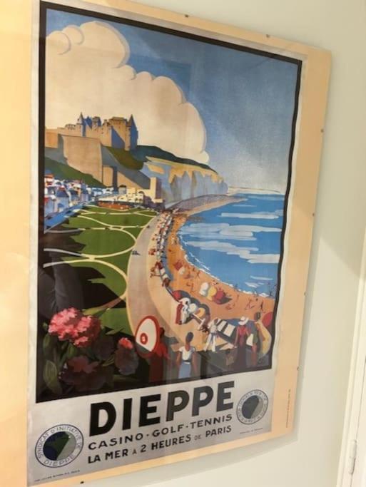L'Ecume Des Jours Vue Mer Dieppe Exterior foto
